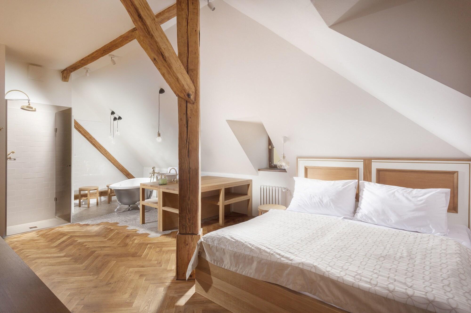 Hotel At The Golden Scissors Prague Ngoại thất bức ảnh