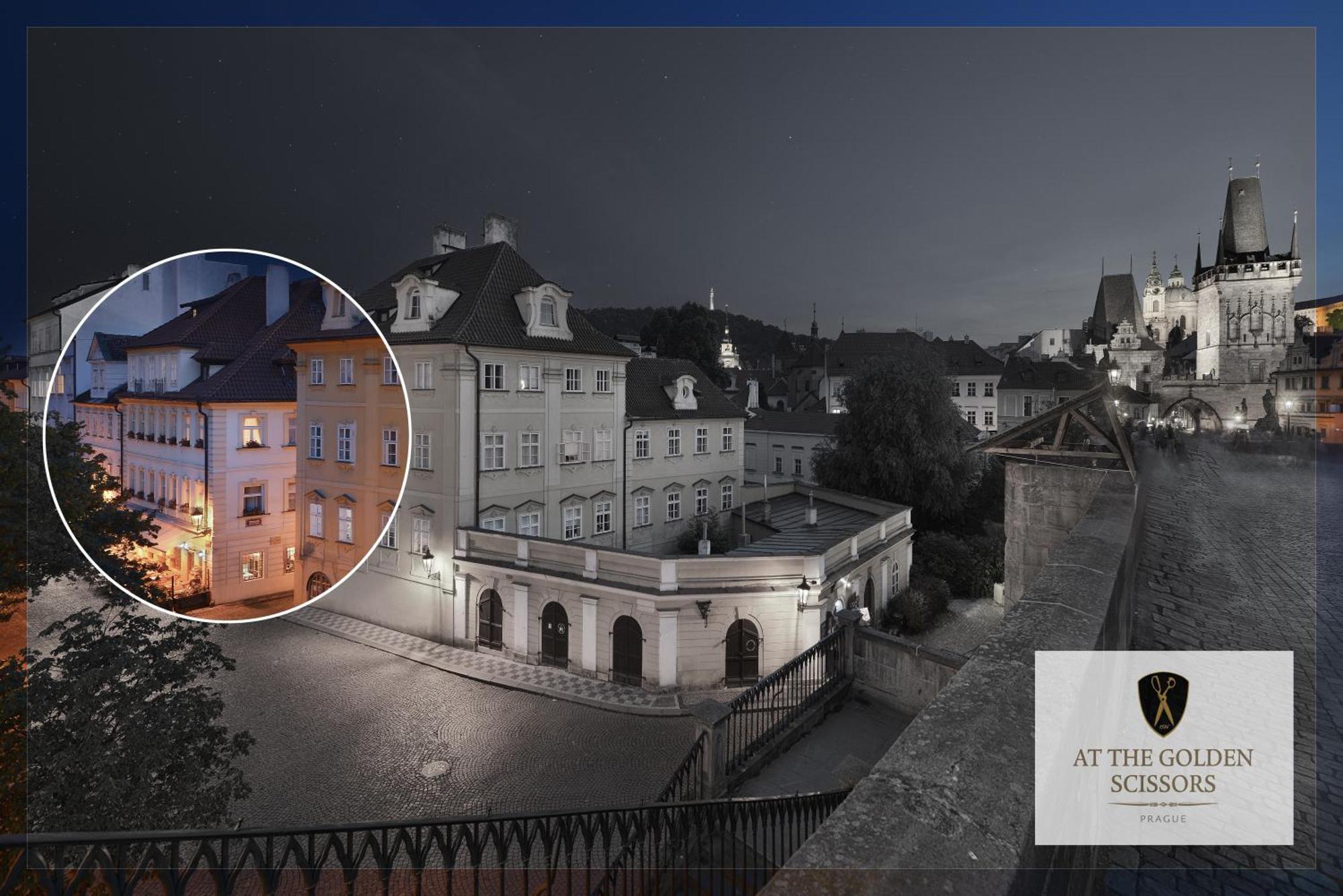 Hotel At The Golden Scissors Prague Ngoại thất bức ảnh